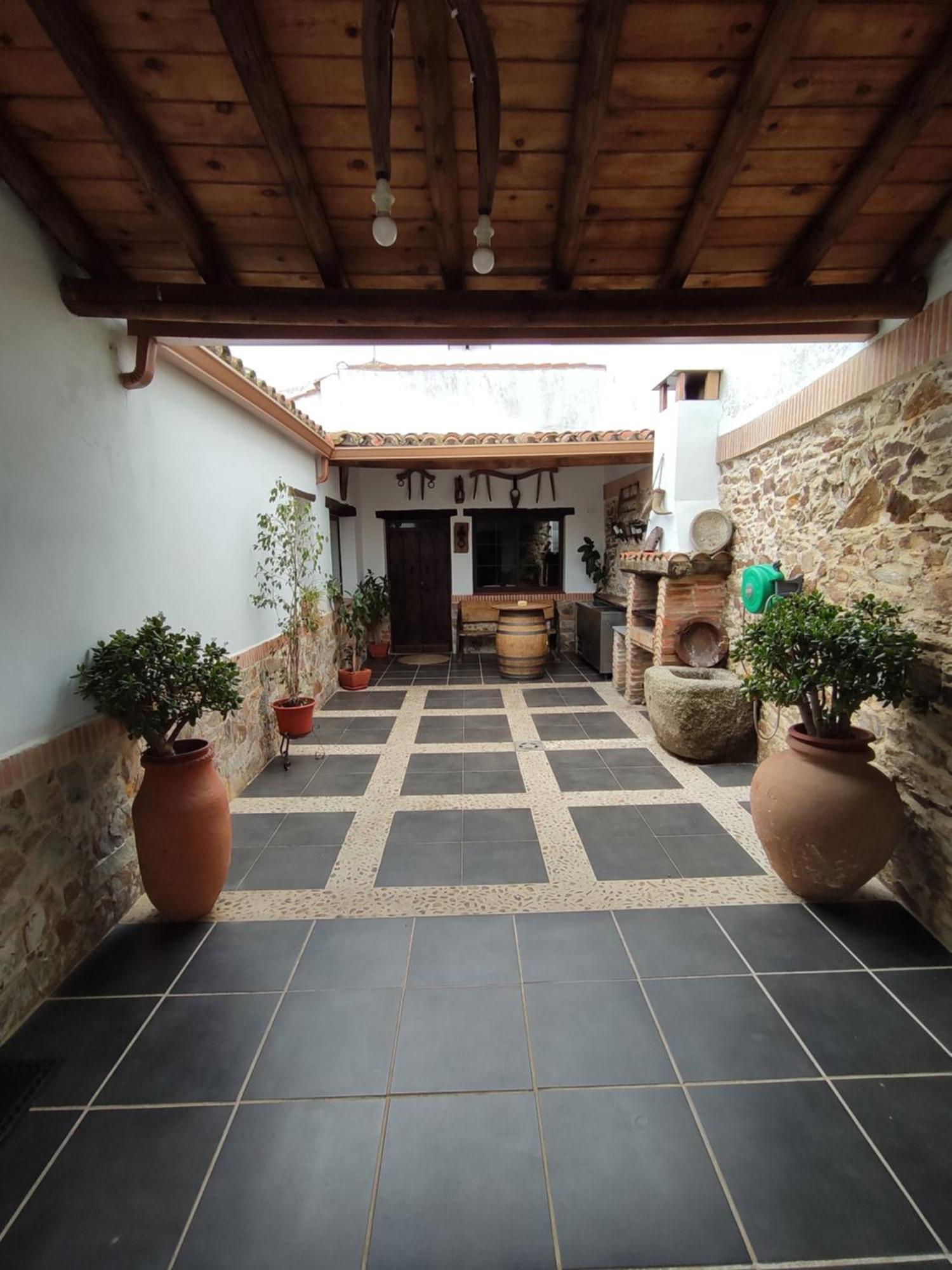 Casa Rural La Carriona Segura de León المظهر الخارجي الصورة